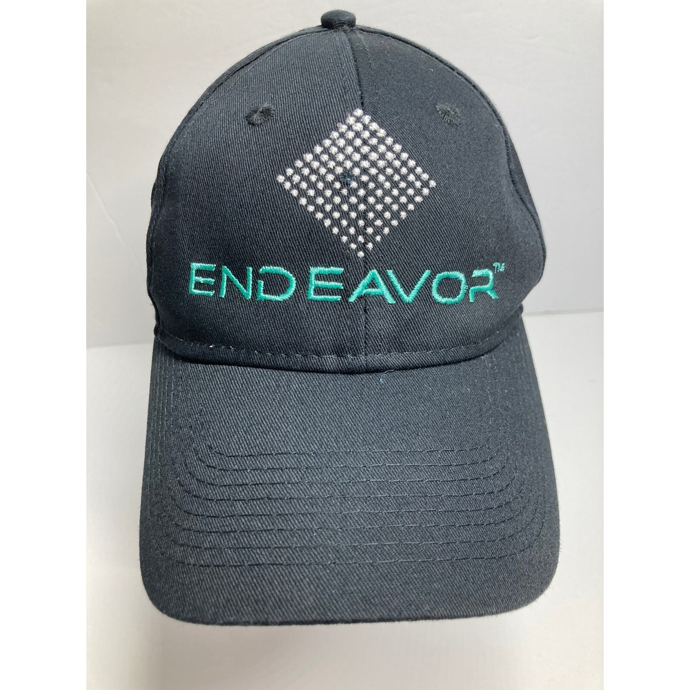 Endeavor Rheem Cap Hat Black Embdroidered Adjustable 100% Cotton Premium Hat